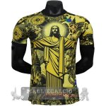 Thailandia speciale Giocatori Maglia Calcio Brasile 2024 Giallo