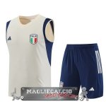 Formazione Senza Maniche Set Completo Italia 2023 Giallo Blu
