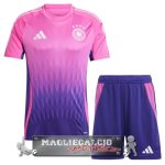 Alemania Set Completo Bambino Maglia Calcio Away 2024