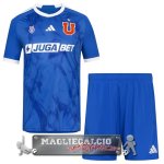 Universidad De Cile Set Completo Bambino Maglia Calcio Home 2024-25