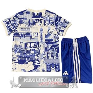 Speciale Set Completo Maglia Bambino Giappone 2026 Blu Bianco