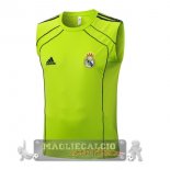 Maglia Formazione Senza Maniche Real Madrid 2025 2026 Verde