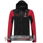 Giacca a vento AC Milan 2023-24 Nero Rosso