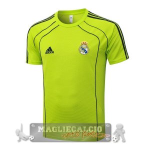Maglia Formazione Real Madrid 2025 2026 Verde Nero