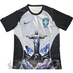 Thailandia Speciale Maglia Brasile 2026 Nero Grigio Blu