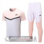 Formazione Set Completo Maglia Calcio Nike 2022-2023 Rosa Bianco