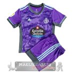 Real Valladolid Set Completo Bambino Maglia Calcio Away 2021-22