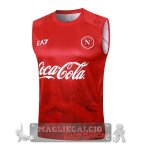 Formazione Sin Mangas Napoli 2024 2025 Rosso Bianco