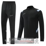 Nike Set Completo Nero Giacca Lunga Zip 2022-23
