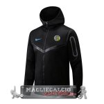 Giacca Felpa Cappuccio Inter Milan 2022 2023 Nero