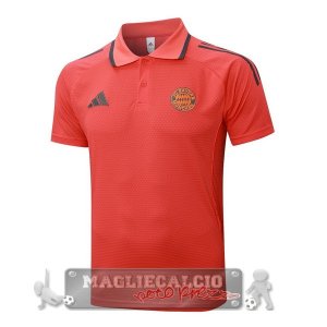 Bayern Monaco Rosso Maglia POLO 2025 2026