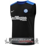 Formazione Senza Maniche Inter Milan 2024-25 Negro Azul