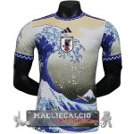 Thailandia Speciale Giocatori Maglia Calcio Giappone 2024 Blu Giallo