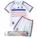 Away Set Completo Maglia Bambino Francia Retro 1998