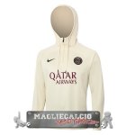 Giacca Felpa Cappuccio Paris Saint Germain 2023-24 Giallo Nero
