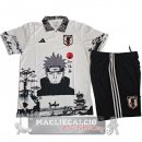 Speciale Set Completo Maglia Bambino Giappone 2026 Bianco IIII Nero