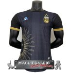 Thailandia Speciale Giocatori Maglia Calcio Argentina 2023 Nero