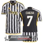 NO.7 Chiesa Tailandia Home Maglia Calcio Juventus 2023-24