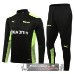 Borussia Dortmund Insieme Completo I Nero Verde Giacca 2021-22