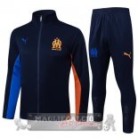Set Completo Lunga Zip Giacca Marsella 2024 2025 Blu Navy