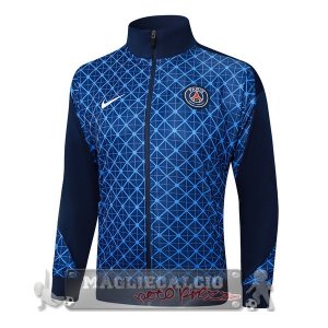 Lunga Zip Giacca Paris Saint Germain 2025 2026 Blu Navy