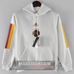 Germania Bianco Giacca Felpa Cappuccio 2022