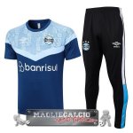 Gremio Formazione Set Completo Maglia Calcio 2023-24 Blu I Navy