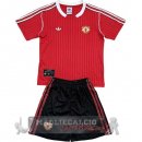 Speciale Set Completo De Bambino Manchester United 2025 2026 Rosso Nero