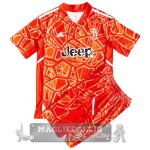 Juventus Set completi Bambino Maglia Calcio Portiere 2022-23 Arancione