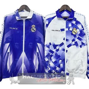 Giacca a vento Real Madrid 2025 2026 Bianco Purpureo