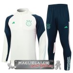 Ajax Insieme Complet Verde Luce Blu Felpa Da Allenamento 2023-24