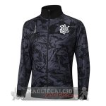 Lunga Zip Giacca Corinthians Paulista 2025 2026 Grigio Nero