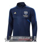 Arsenal Blu Navy Giacca Lunga Zip 2023-24