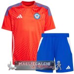 Cile Set Completo Bambino Maglia Calcio Home 2024
