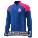Giacca Lunga Zip AC Milan 2024-25 Azul Rosa