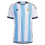 Tailandia Home Giocatori Maglia Calcio Argentina 3 Stars Coppa Del Mondo 2022