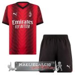 Home Maglia Calcio Set Completo Uomo AC Milan 2023-24
