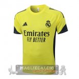 Maglia Formazione Real Madrid 2025 2026 Giallo Grigio