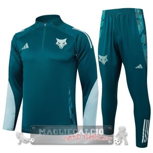 Set Completo Felpa Allenamento Formazione Cruzeiro 2025 2026 I Verde