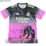 Thailandia speciale Maglia Calcio Real Madrid 2025 2026 Rosa I Nero