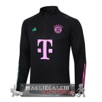 Bayern Monaco Nero Purpureo Felpa Da Allenamento 2023-24