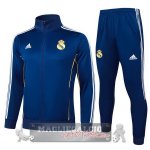 Set Completo Lunga Zip Giacca Bambino Real Madrid 2025 2026 Blu I Navy