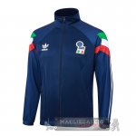 Set Completo Lunga Zip Giacca Italia 2024 Blu II Navy