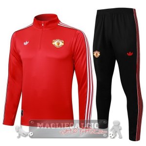 Set Completo Sudadera Formazione Bambino Manchester United 2025 2026