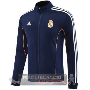 Lunga Zip Giacca Real Madrid 2025 2026 Blu Navy