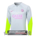 Felpa Da Allenamento Paris Saint Germain 2023-24 Grigio Verde