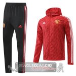 Manchester United Insieme Completo Nero I Rosso Giacca 2022-23