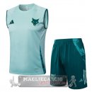 Set Completo Maglia Senza Maniche Formazione Cruzeiro 2025 2026 I Verde