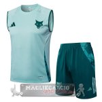Set Completo Maglia Senza Maniche Formazione Cruzeiro 2025 2026 I Verde