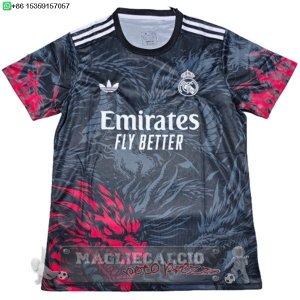 Thailandia speciale Maglia Calcio Real Madrid 2025 2026 Nero Rosso